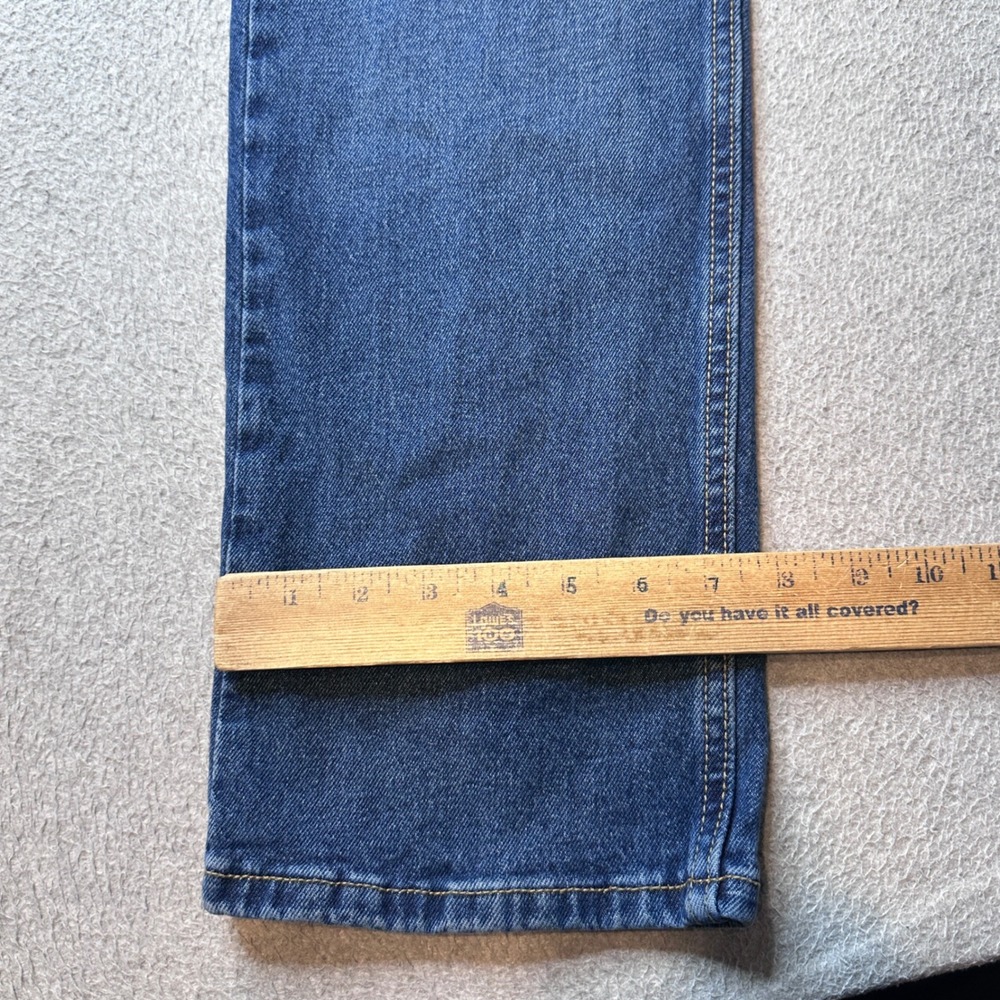 Lee Jeans Mens 36x29 Blue Slim Fit Denim Pants Stretch Medium Wash 102003517 - Picture 7 of 9